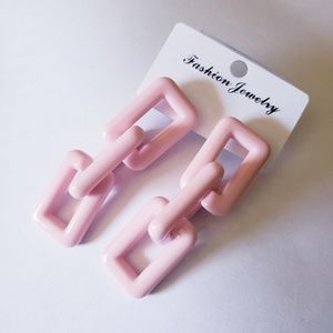 Chunky chain link earrings